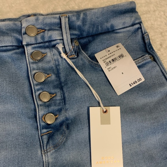 Good American Good Curve Skinny Jeans. Size 8/29. NWT. - Picture 2 of 6